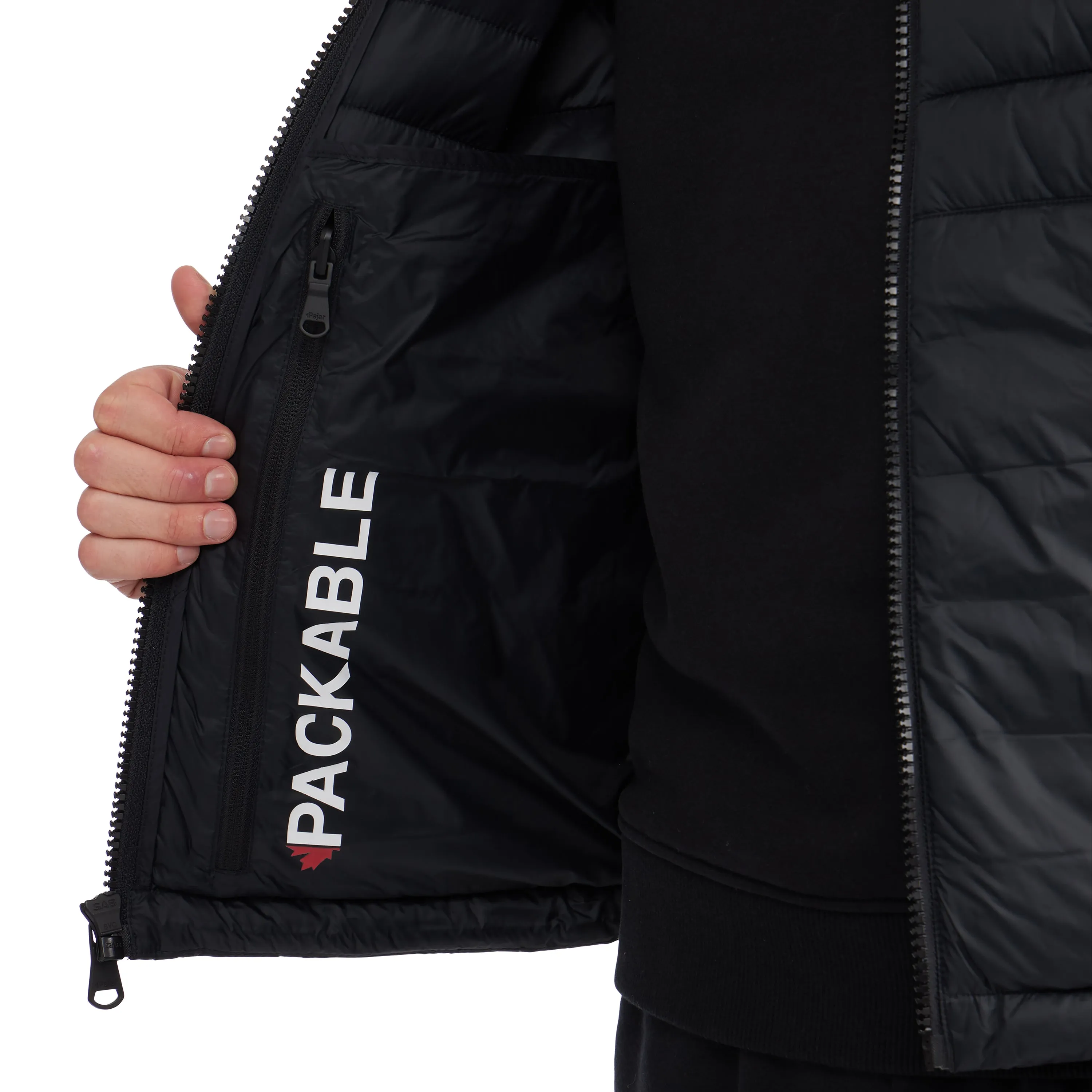 Pajar Men's Drew Puffer Vest with Fixed Hood