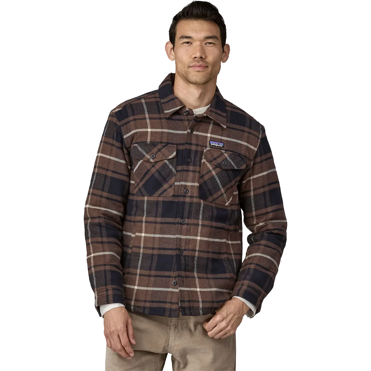 Patagonia Men's Insulated Midweight Fjord Flannel Shirt