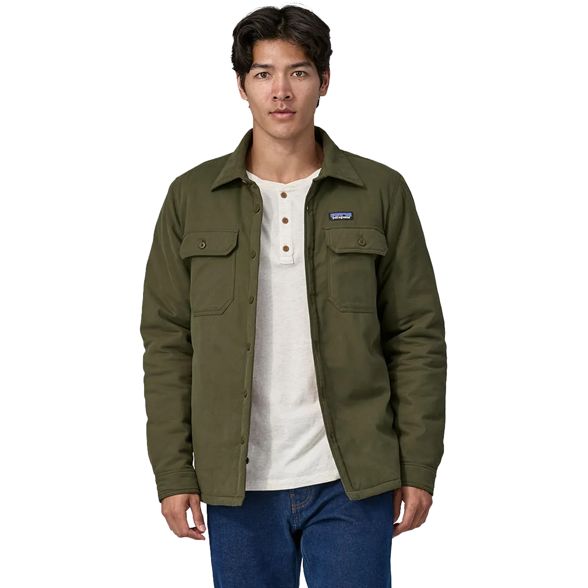 Patagonia Men's Insulated Organic Cotton Midweight Fjord Flannel Shirt