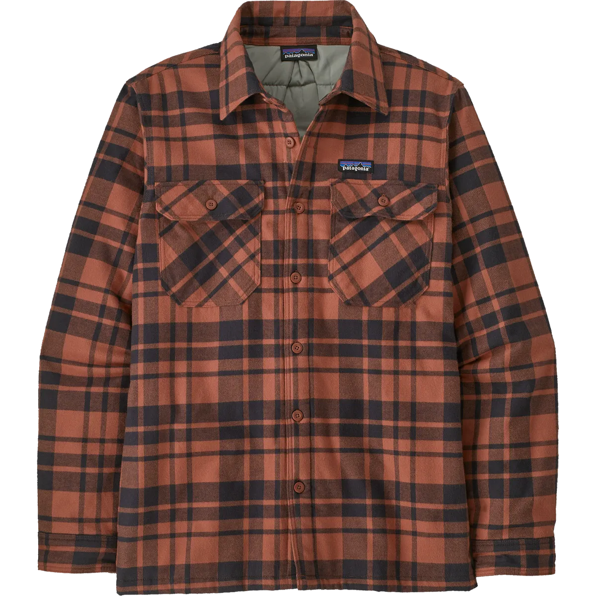 Patagonia Men's Insulated Organic Cotton Midweight Fjord Flannel Shirt