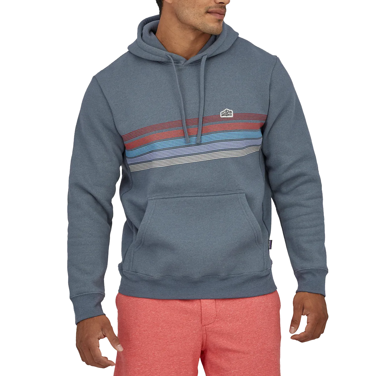 Patagonia Men's Line Logo Ridge Stripe Uprisal Hoody