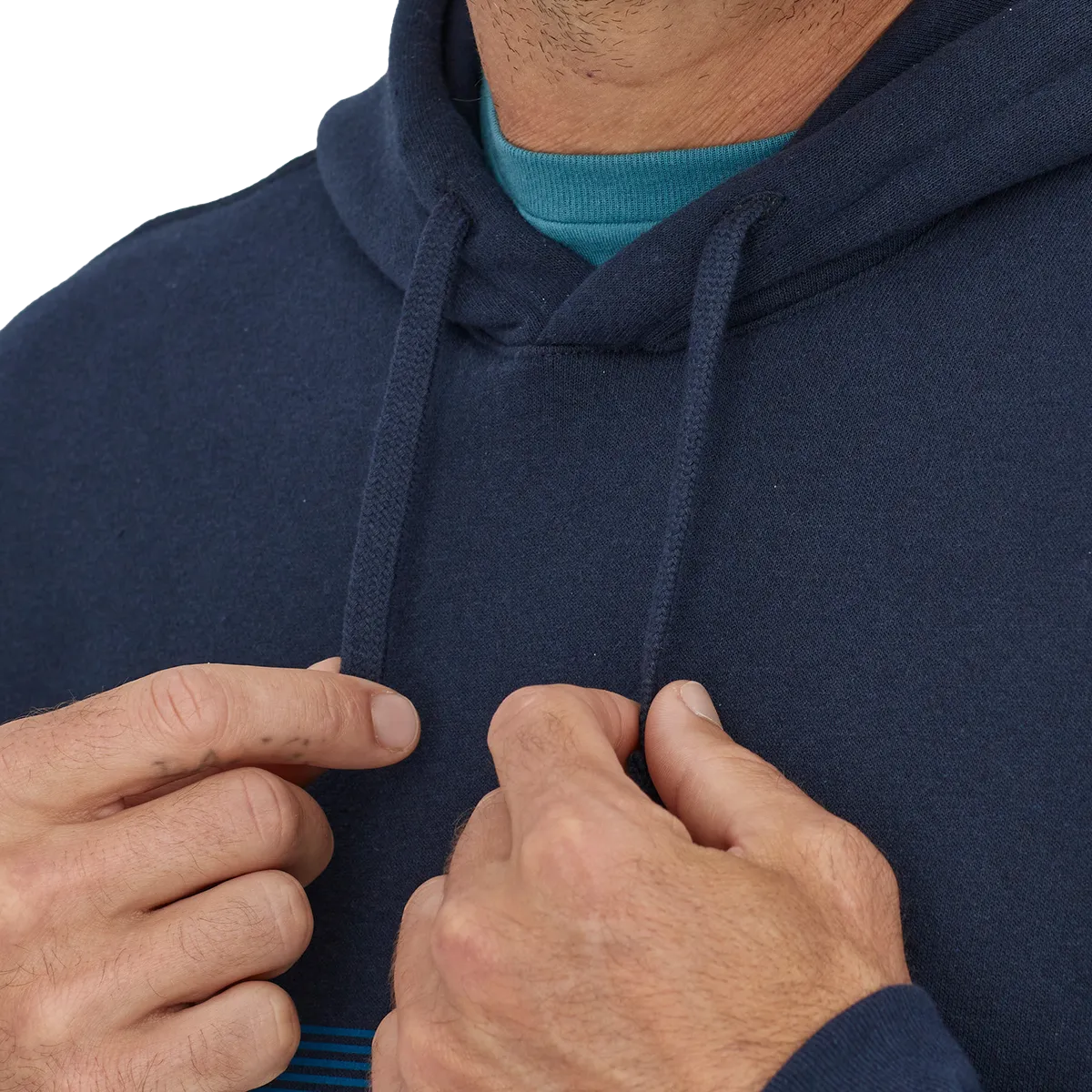 Patagonia Men's Line Logo Ridge Stripe Uprisal Hoody