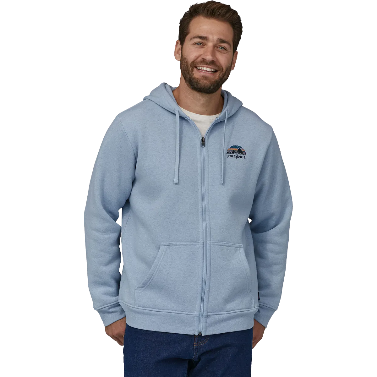 Patagonia Men's Skyline Stencil Uprisal Full Zip Hoody