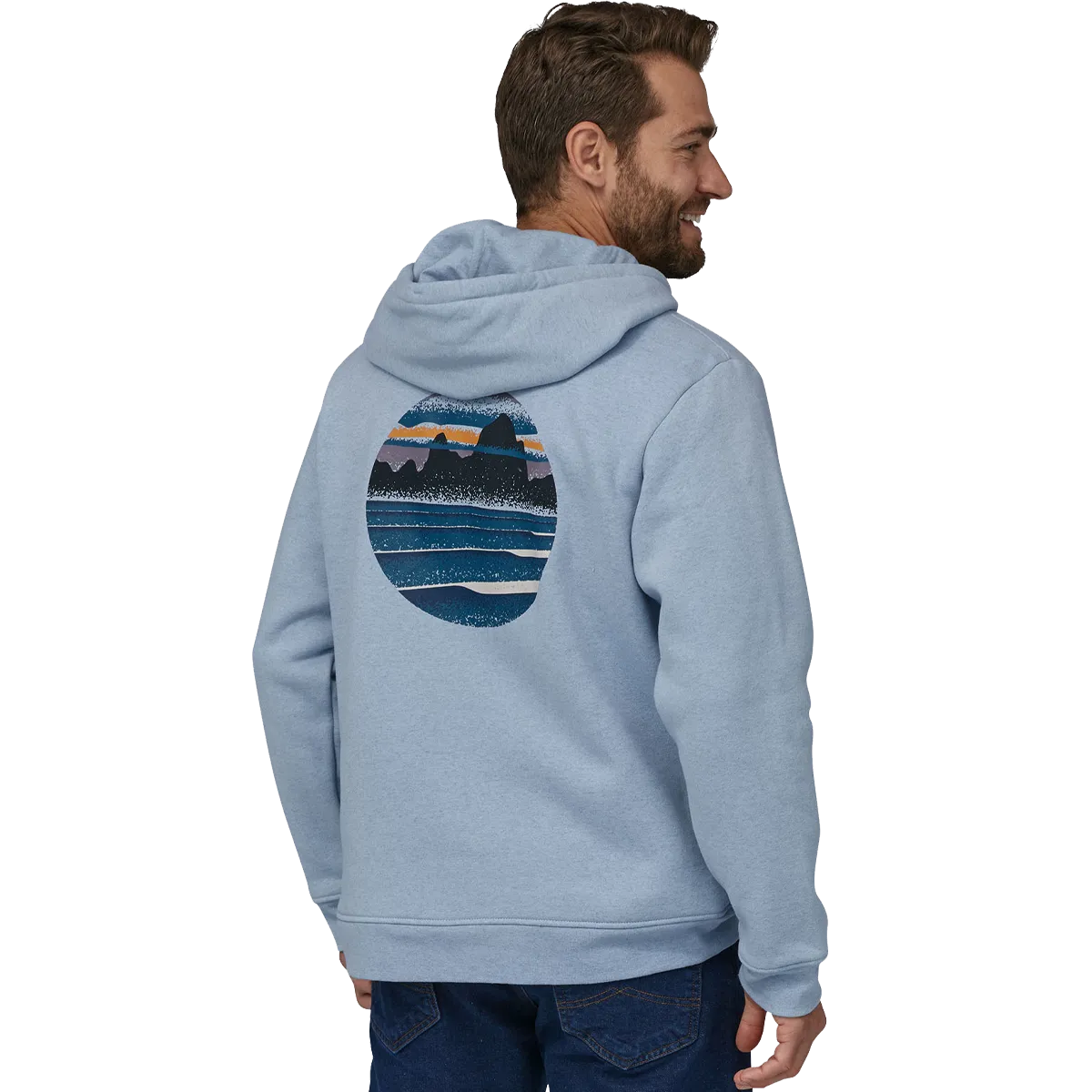 Patagonia Men's Skyline Stencil Uprisal Full Zip Hoody
