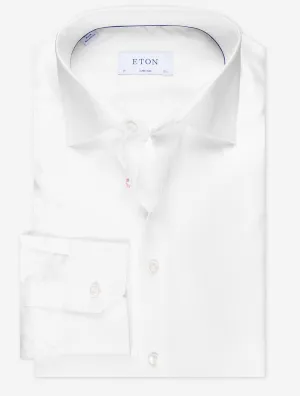 Plain Super Slim Fit Shirt White