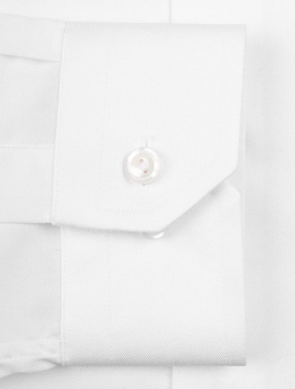 Plain Super Slim Fit Shirt White