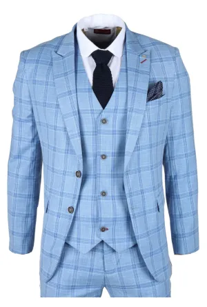Plowman - 3 Piece Checked Suit