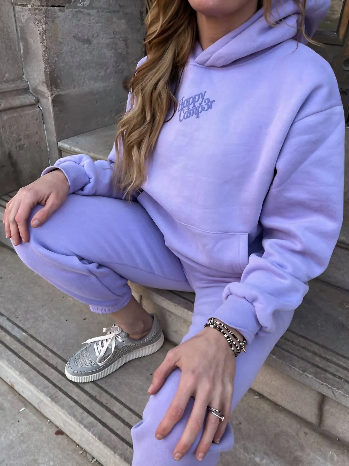 Puff Series Hoodie In Grape