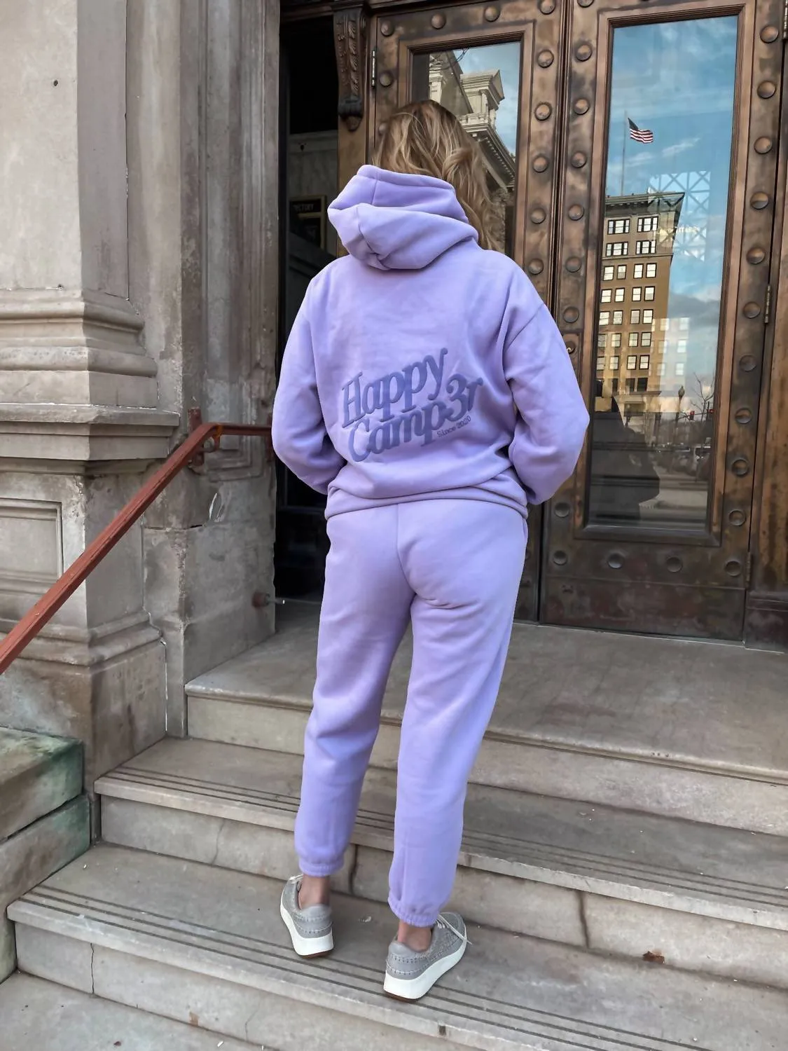 Puff Series Hoodie In Grape