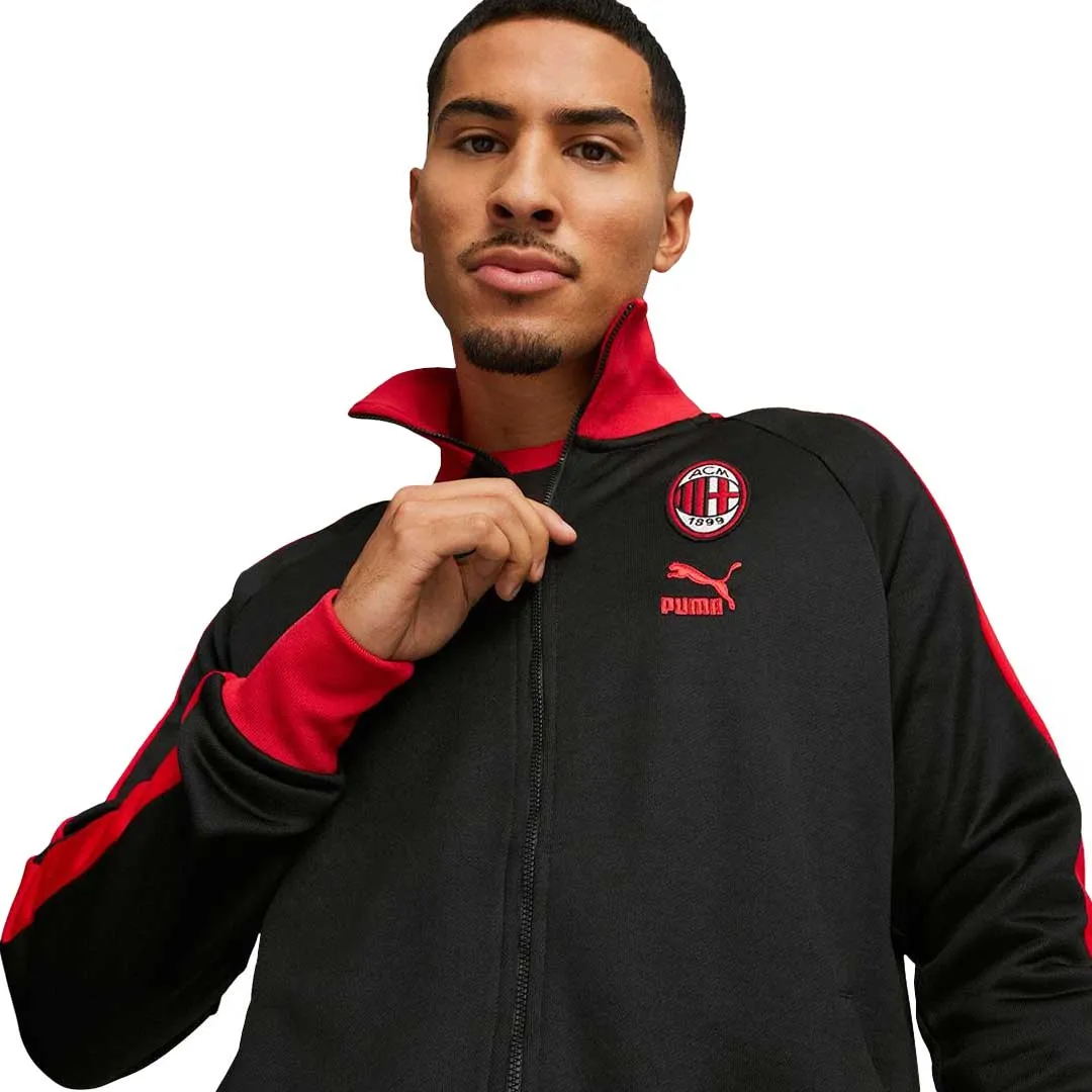 Puma - Men's AC Milan Football Heritage T7 Track Jacket (769350 01)