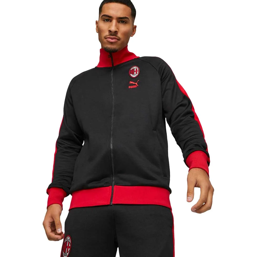 Puma - Men's AC Milan Football Heritage T7 Track Jacket (769350 01)