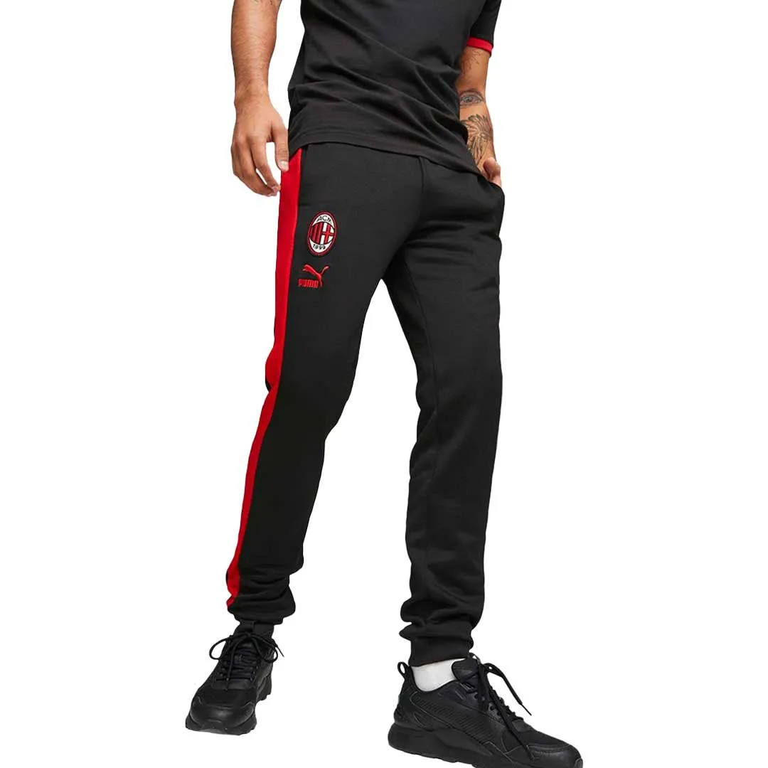Puma - Men's AC Milan Football Heritage T7 Track Pant (769351 01)