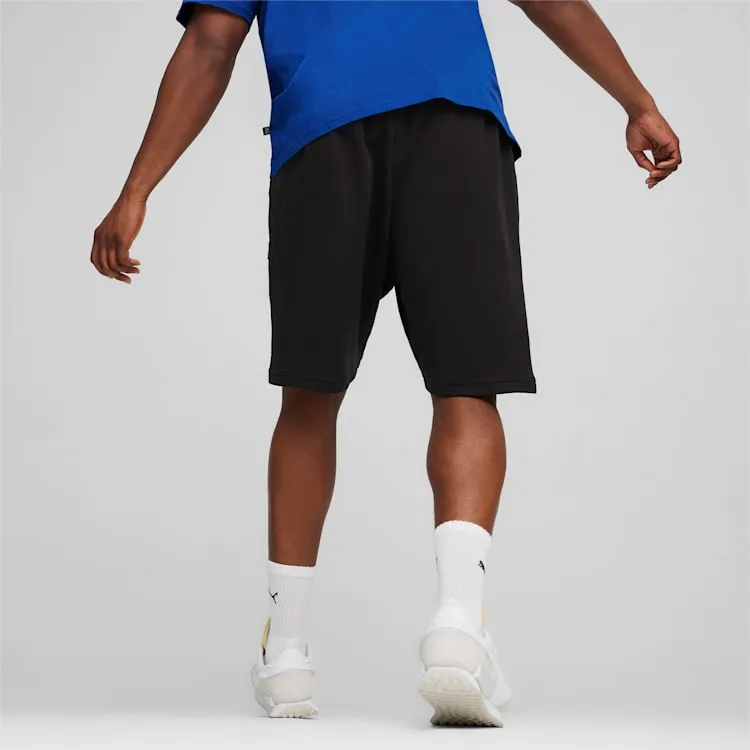 PUMA MEN'S BETTER ESSENTIALS 9 BLACK SHORTS Cothing_Mens-Puma