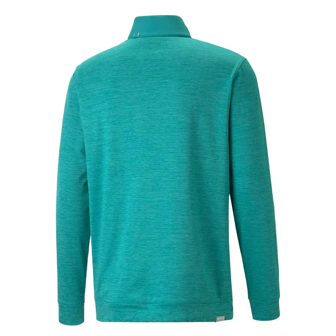 Puma - Men's Cloudspun Colorblock 1/4 Zip Sweater (537463 04)
