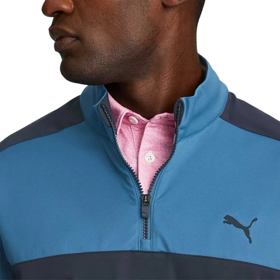 Puma - Men's Momentum Woven Quarter Zip Pullover Sweater (537468 03)