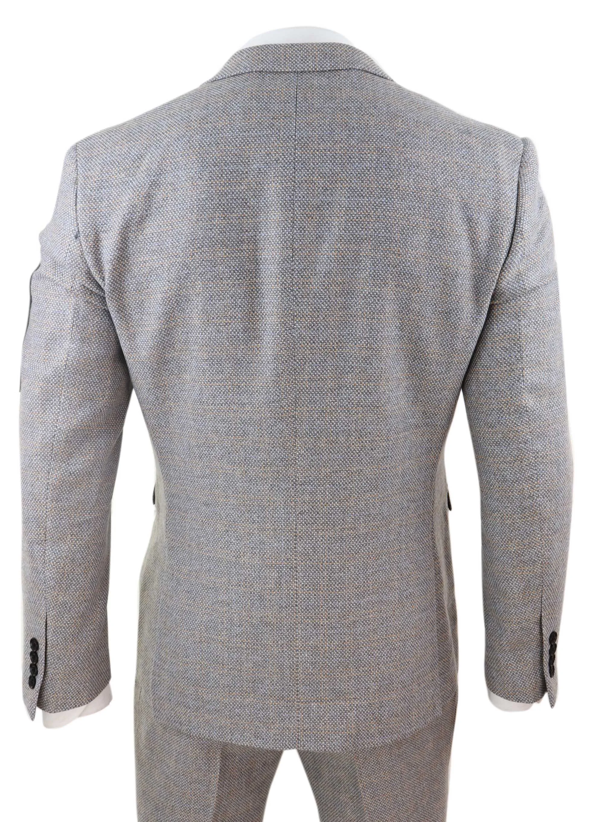 Ralph 3 Piece Suit Tweed Check Vintage