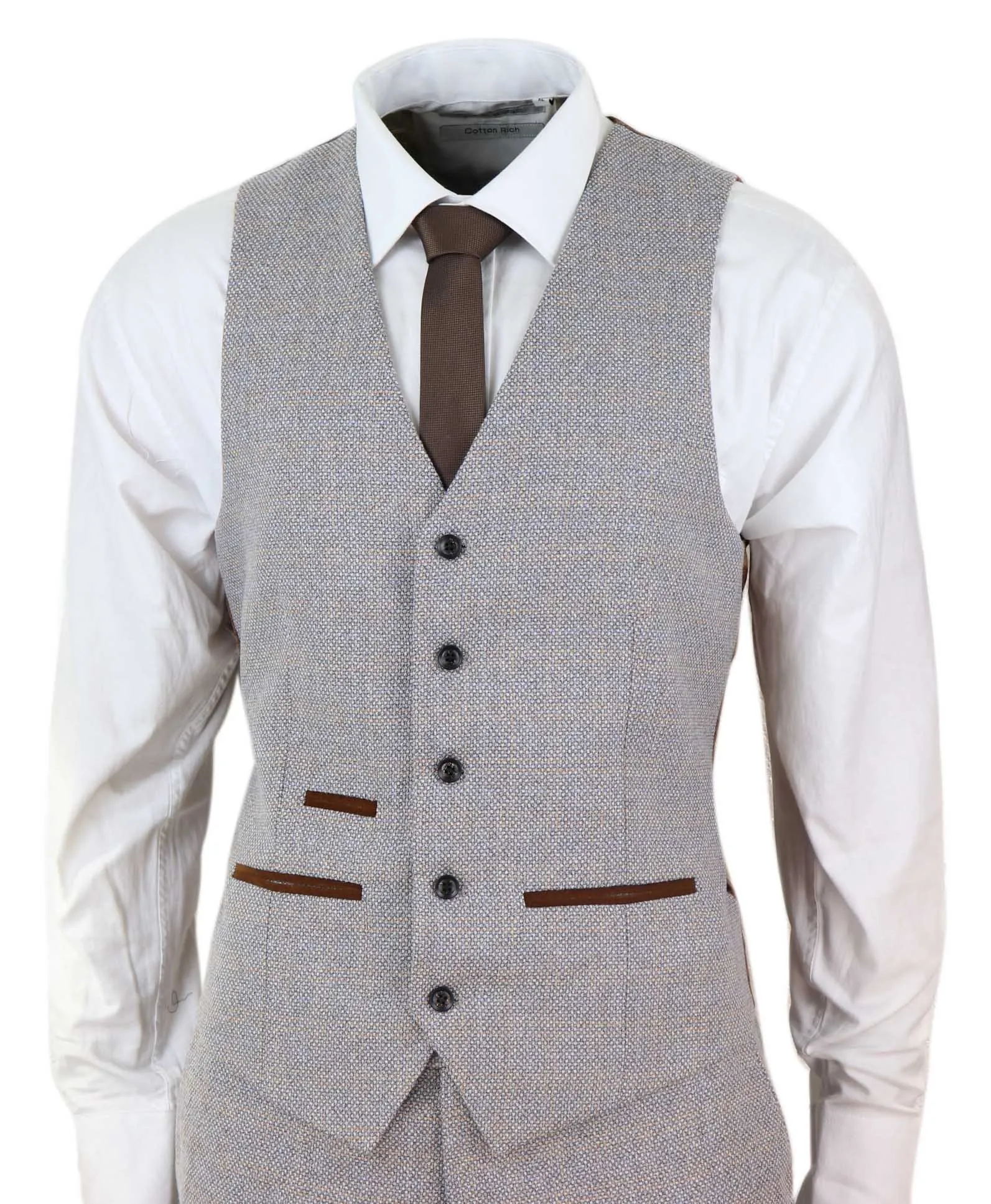 Ralph 3 Piece Suit Tweed Check Vintage