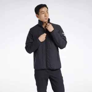 Reebok Men's Outerwear Light Padded Jacket Black Reebok