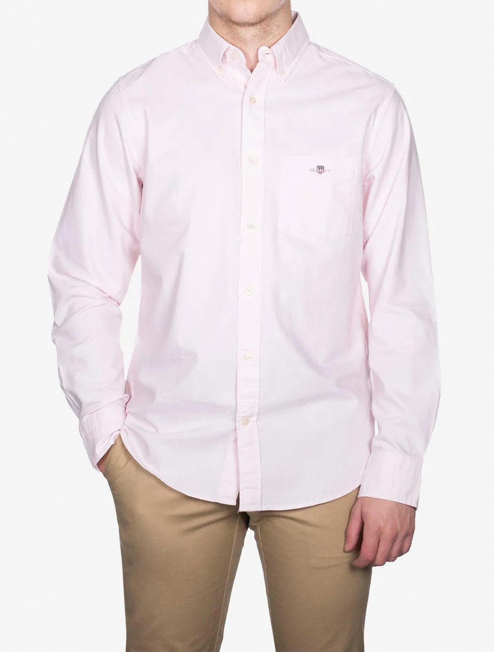 Regular Classic Oxford Shirt Light Pink