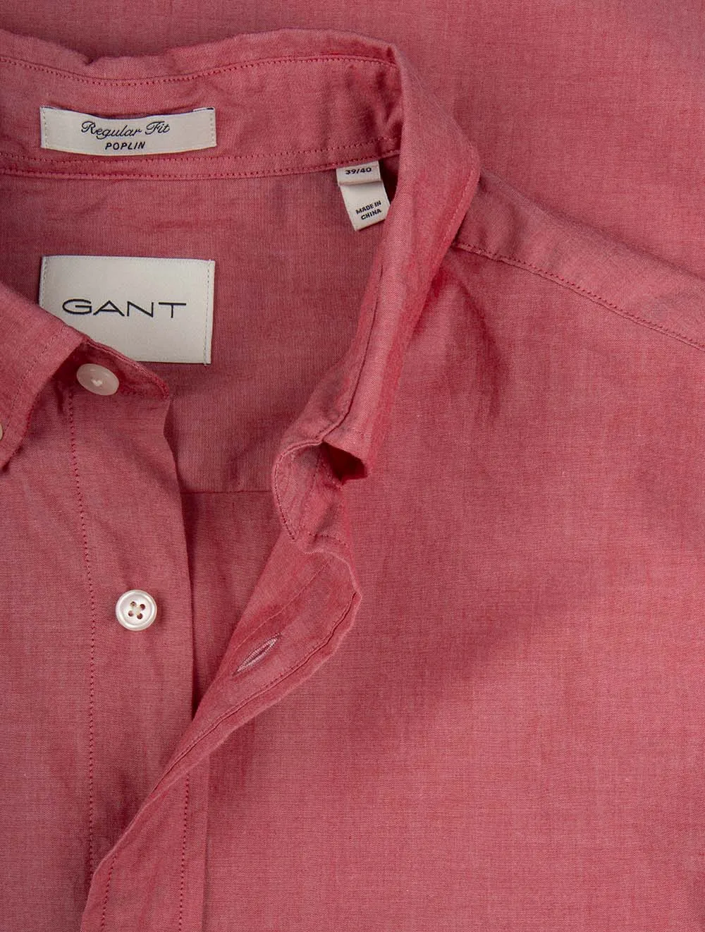 Regular Fit Classic Poplin Shirt Bright Magenta