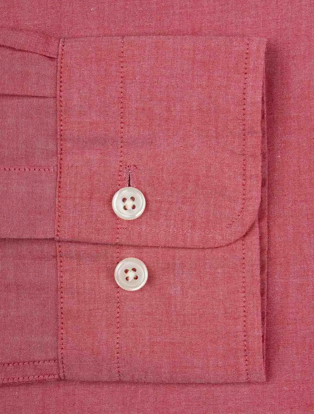 Regular Fit Classic Poplin Shirt Bright Magenta