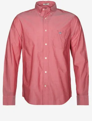 Regular Fit Classic Poplin Shirt Bright Magenta