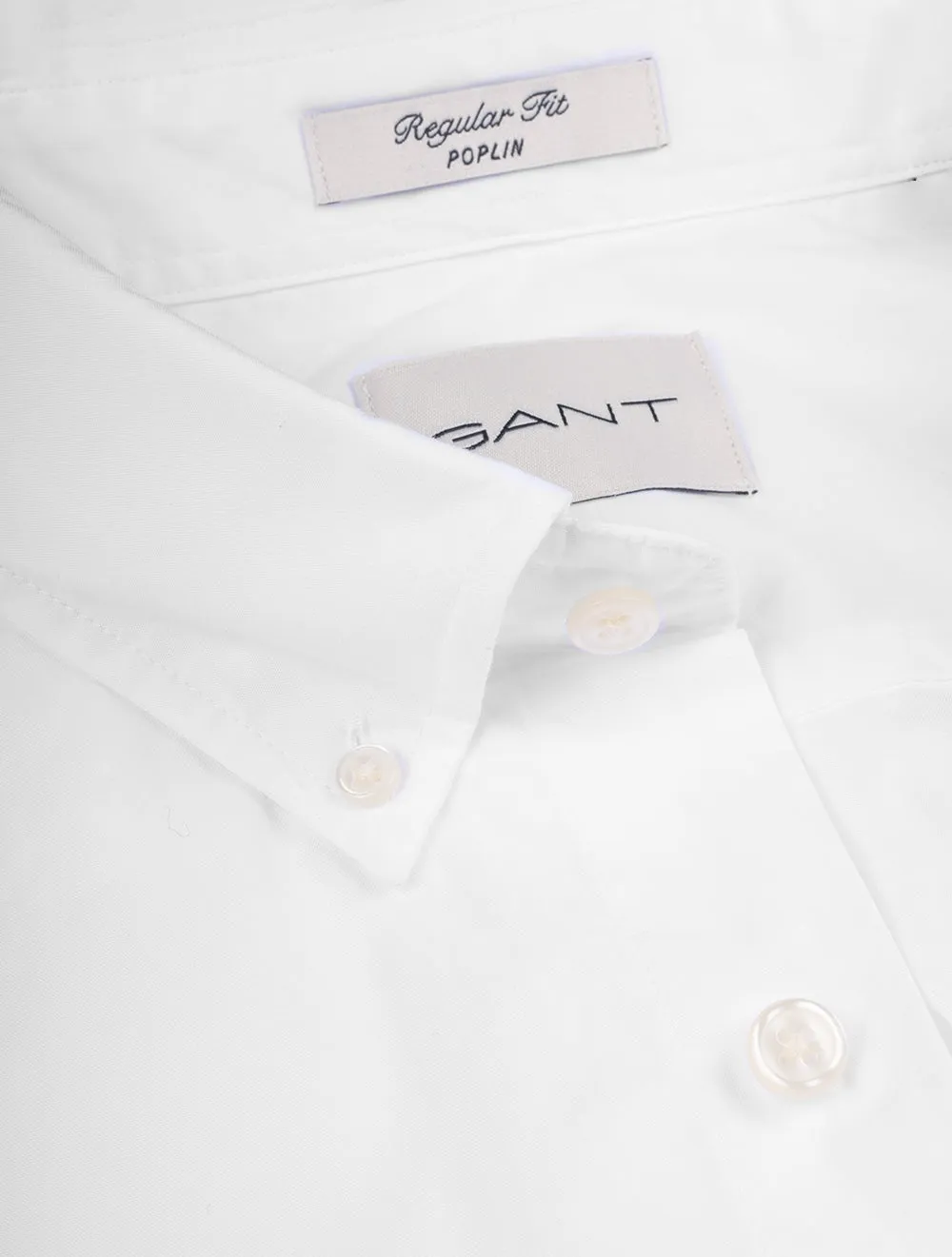 Regular Fit Classic Poplin Shirt White