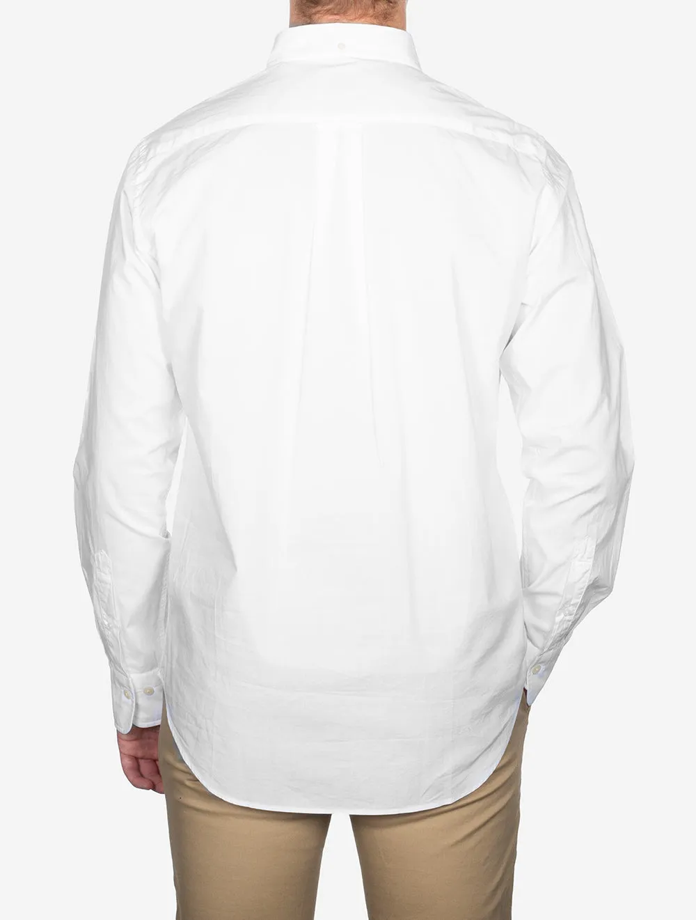 Regular Fit Classic Poplin Shirt White