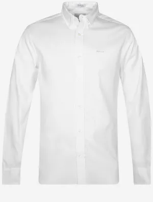 Regular Fit Pinpoint Oxford Shirt White