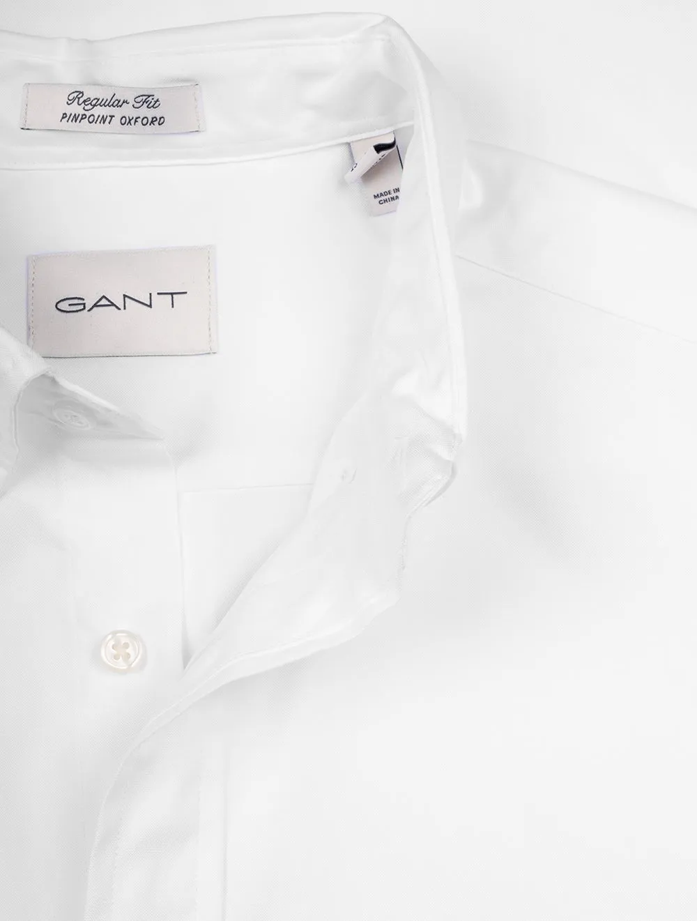 Regular Fit Pinpoint Oxford Shirt White