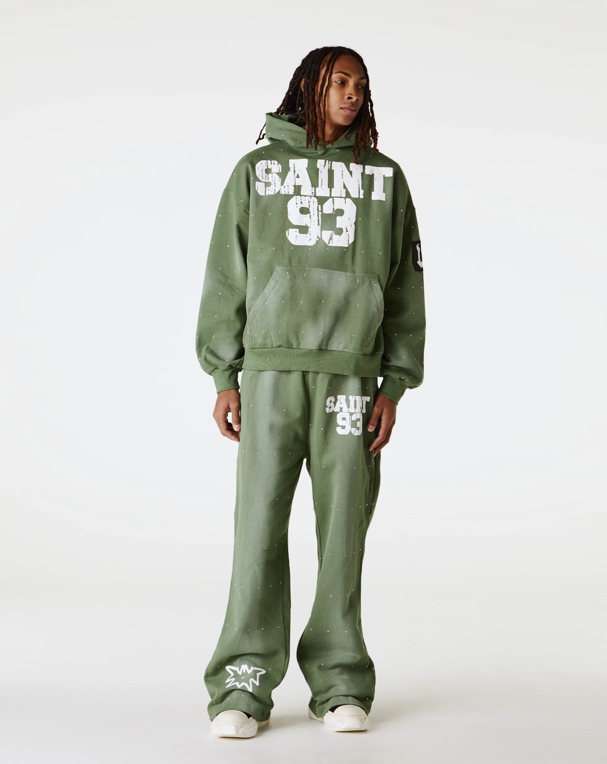 Rhinestone Flare Jogger