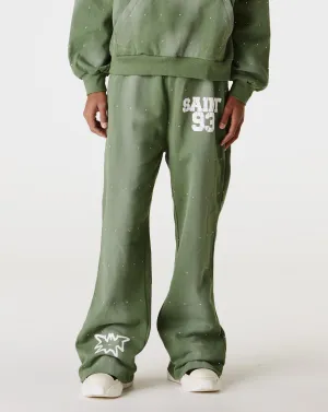 Rhinestone Flare Jogger