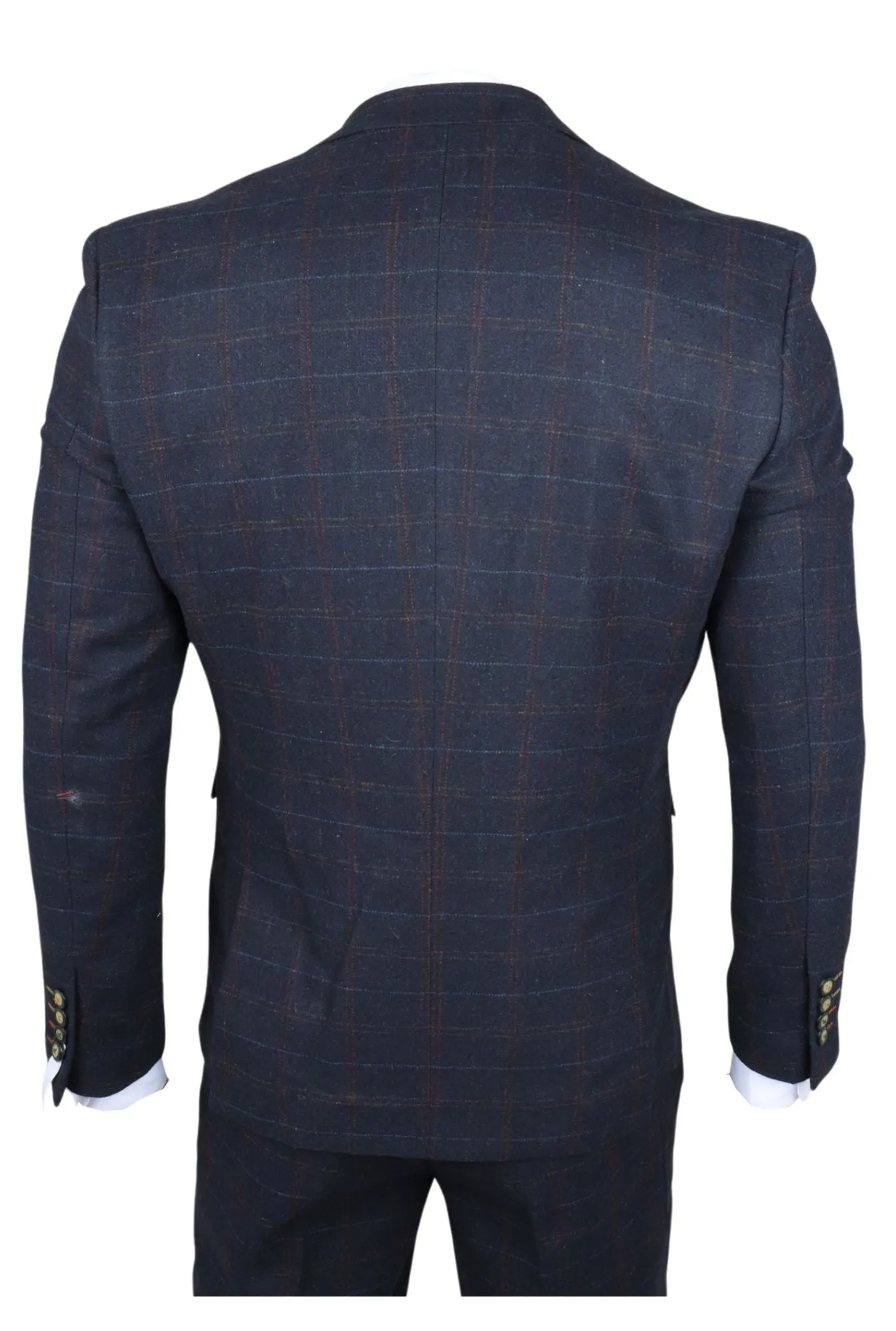 Ryan 3 Piece Tweed Slim Fit Suit