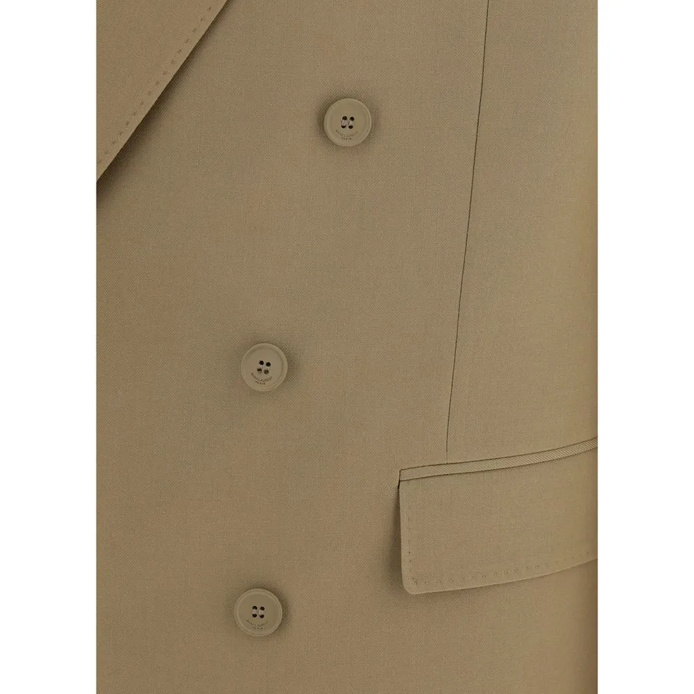 Saint Laurent Wool Blazer Men's Jacket