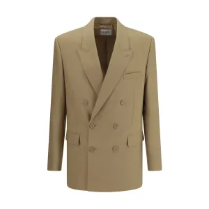 Saint Laurent Wool Blazer Men's Jacket