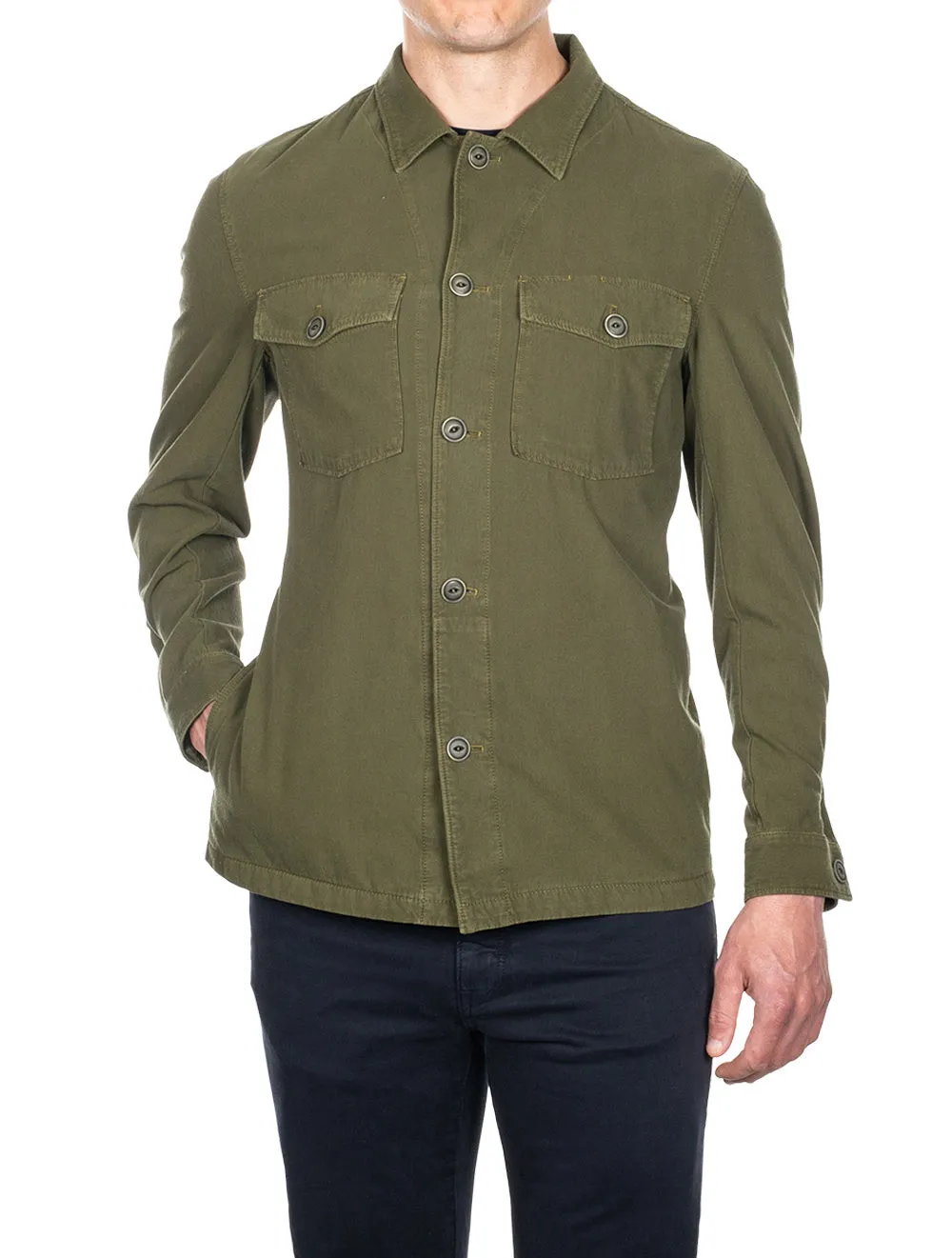 Shirt Jacket Green