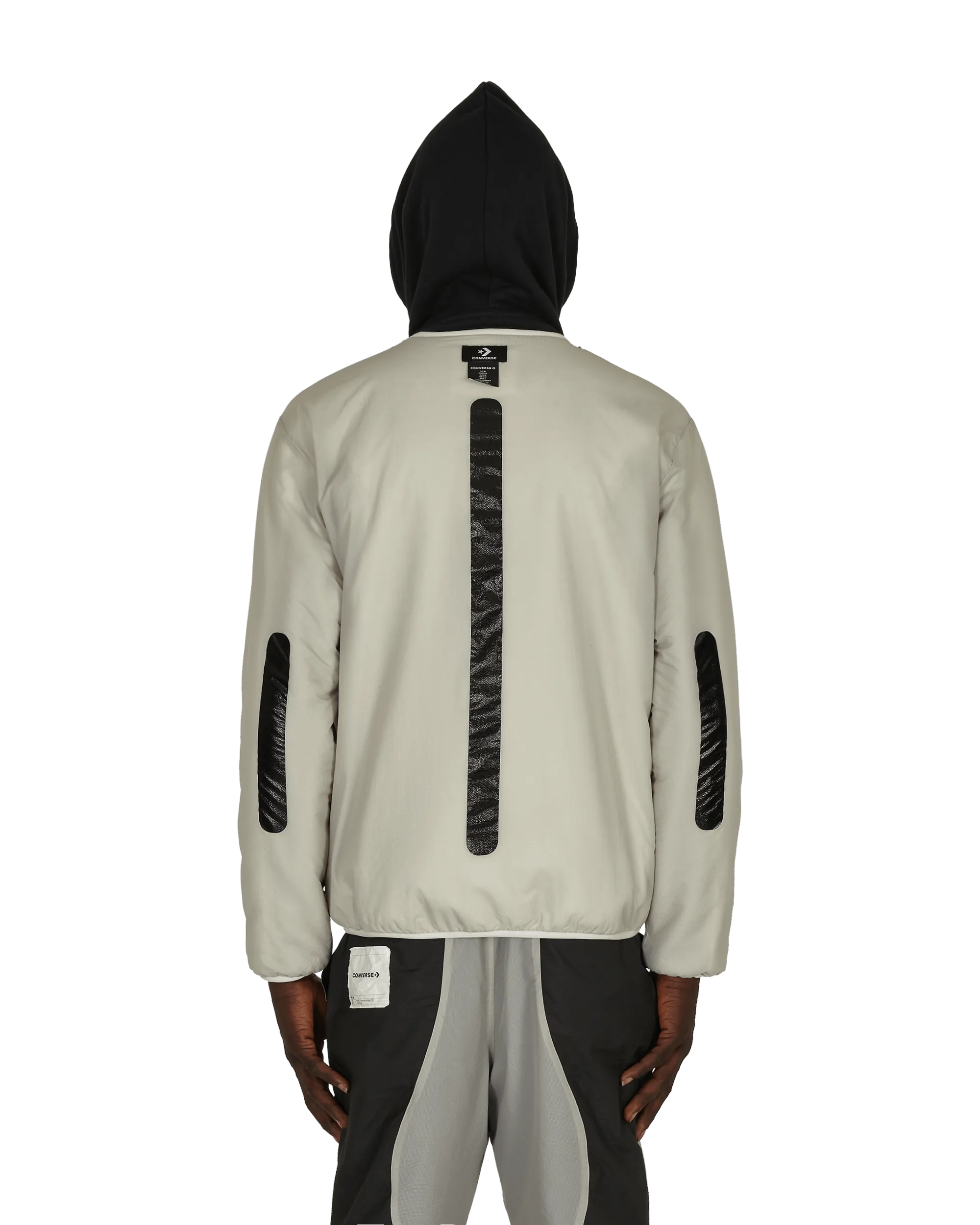 Slam Jam Sherpa Reversible Jacket Grey