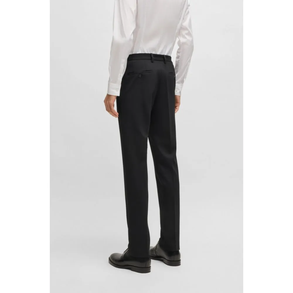 Slim-fit trousers in washable stretch fabric