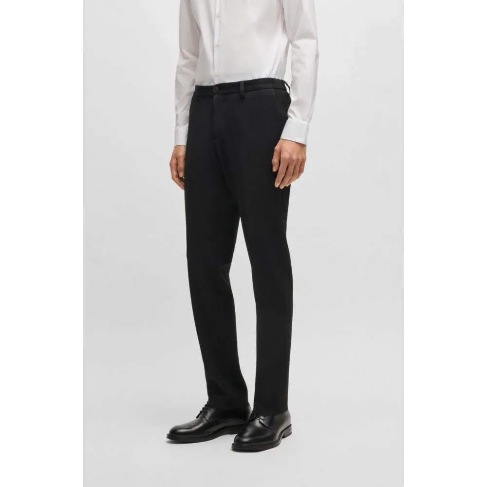 Slim-fit trousers in washable stretch fabric