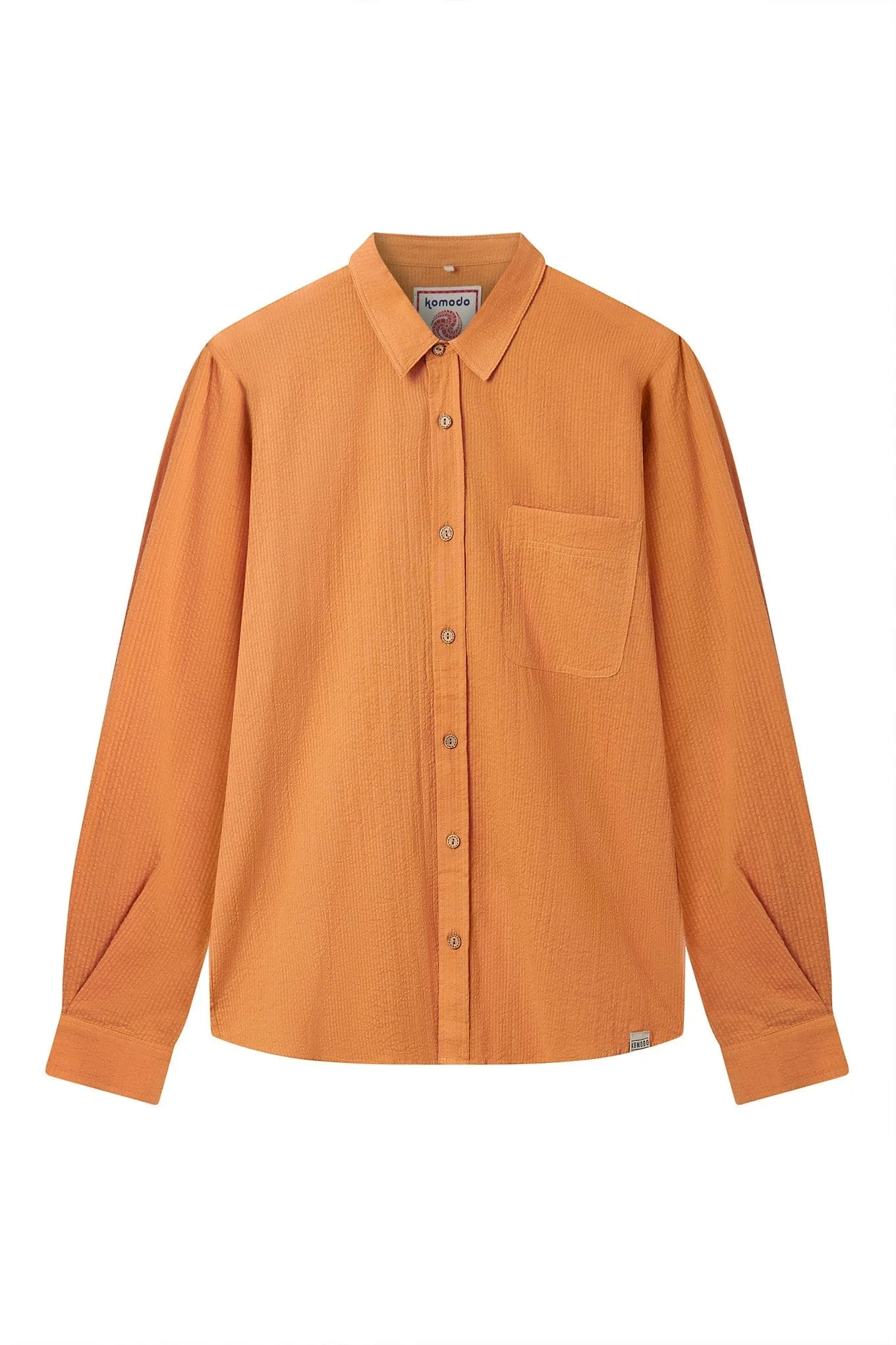 Spectre Men's Organic Cotton Shirt | Orange