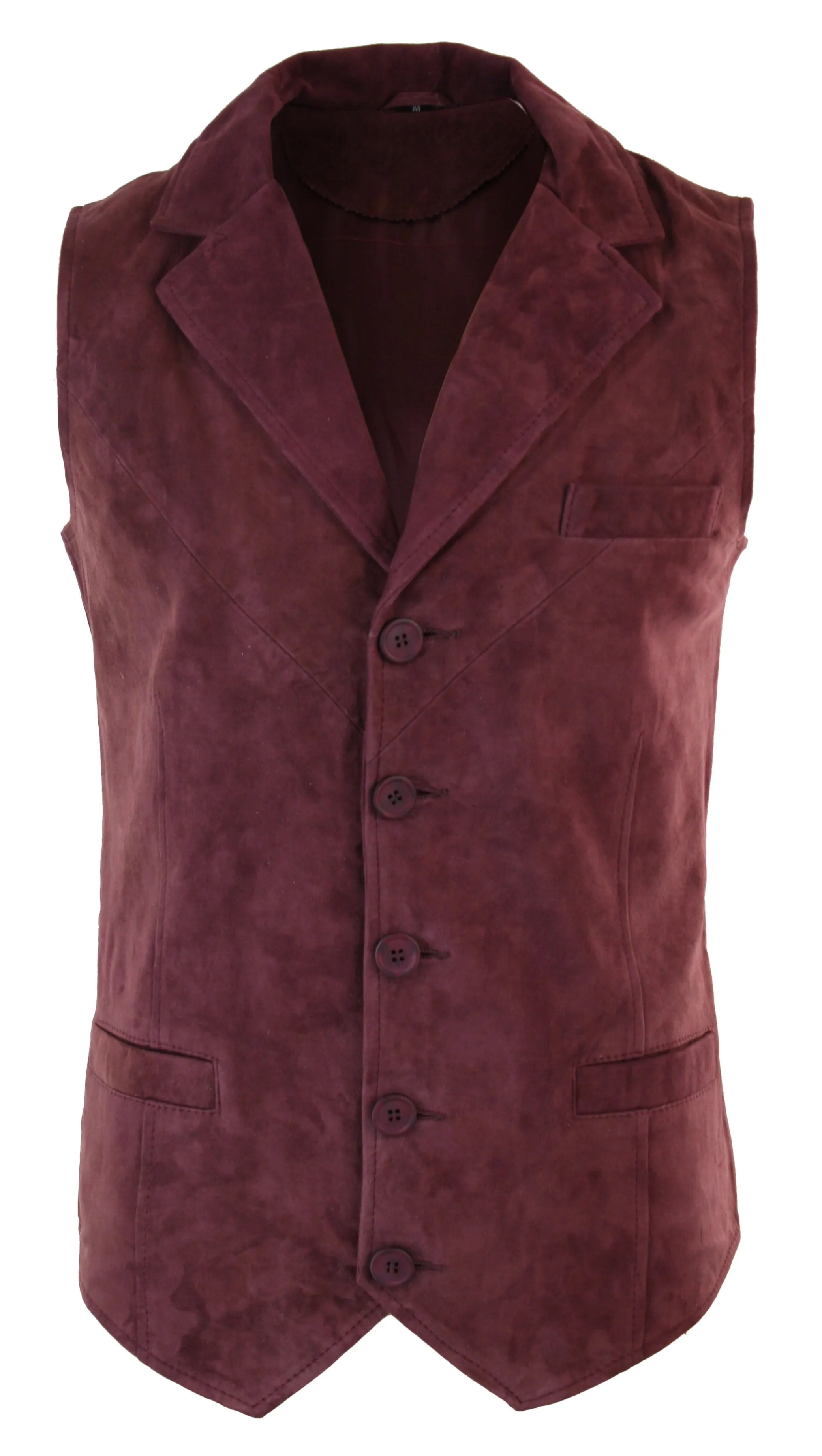 Suede Leather Waistcoat