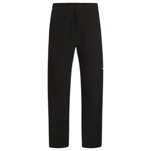 Tapered-fit tracksuit bottoms in ripstop cotton