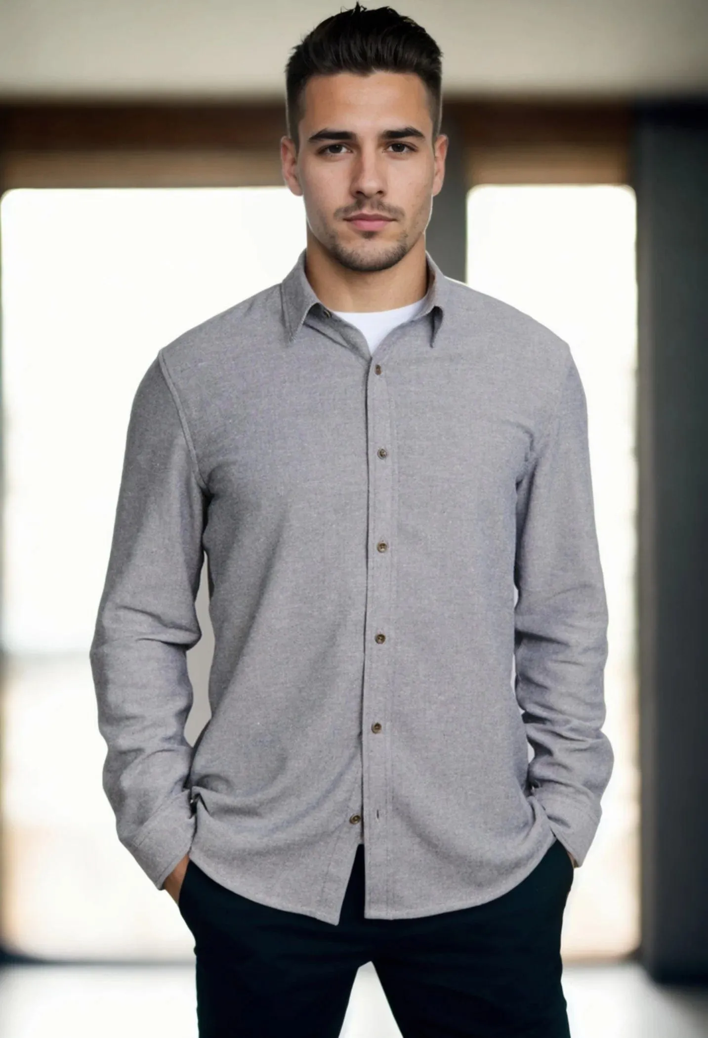The Marc 100% Recycled Shirt | Blue