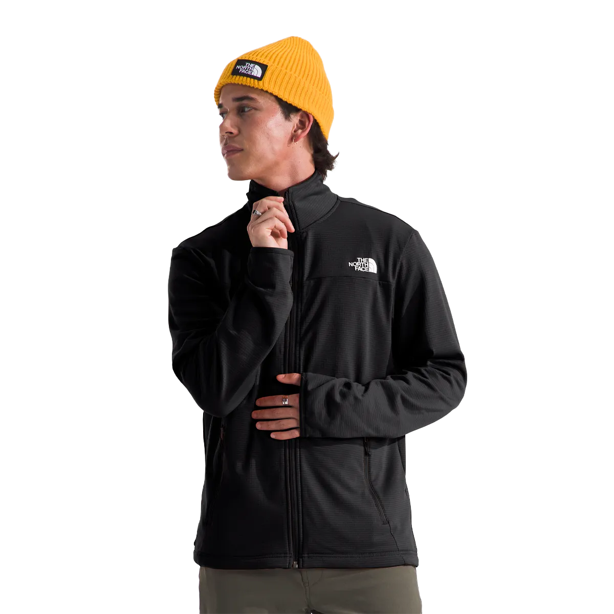 The North Face Men's Cedar Trail Grid Fleece Full Zip