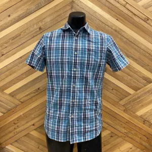 The North Face The North Face - Plaid Button Shirt - MSRP$89: blue/dark blue/white-men-SM