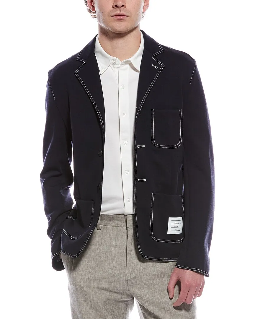 Thom Browne Wool-Blend Sport Coat