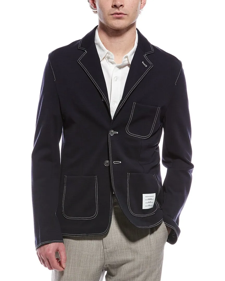 Thom Browne Wool-Blend Sport Coat