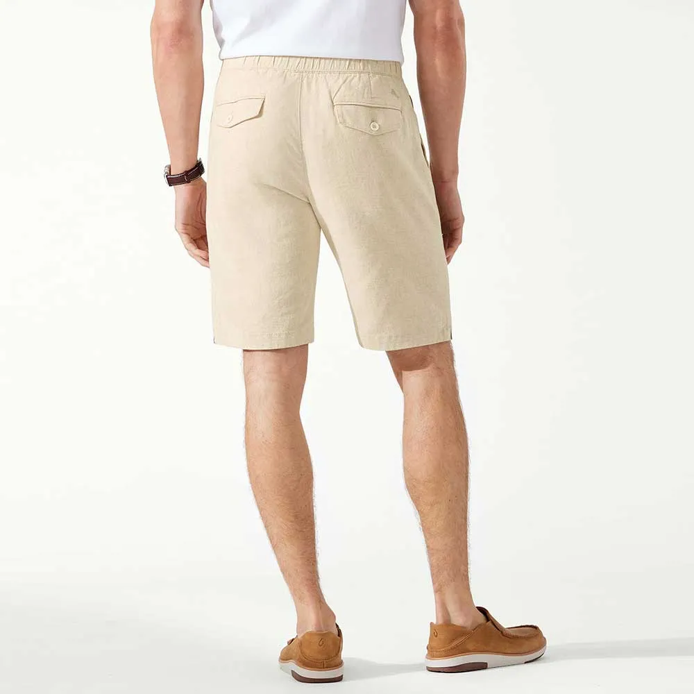 Tommy Bahama 10-Inch Linen In Paradise Shorts - Natural Linen Mens Tommy Bahama