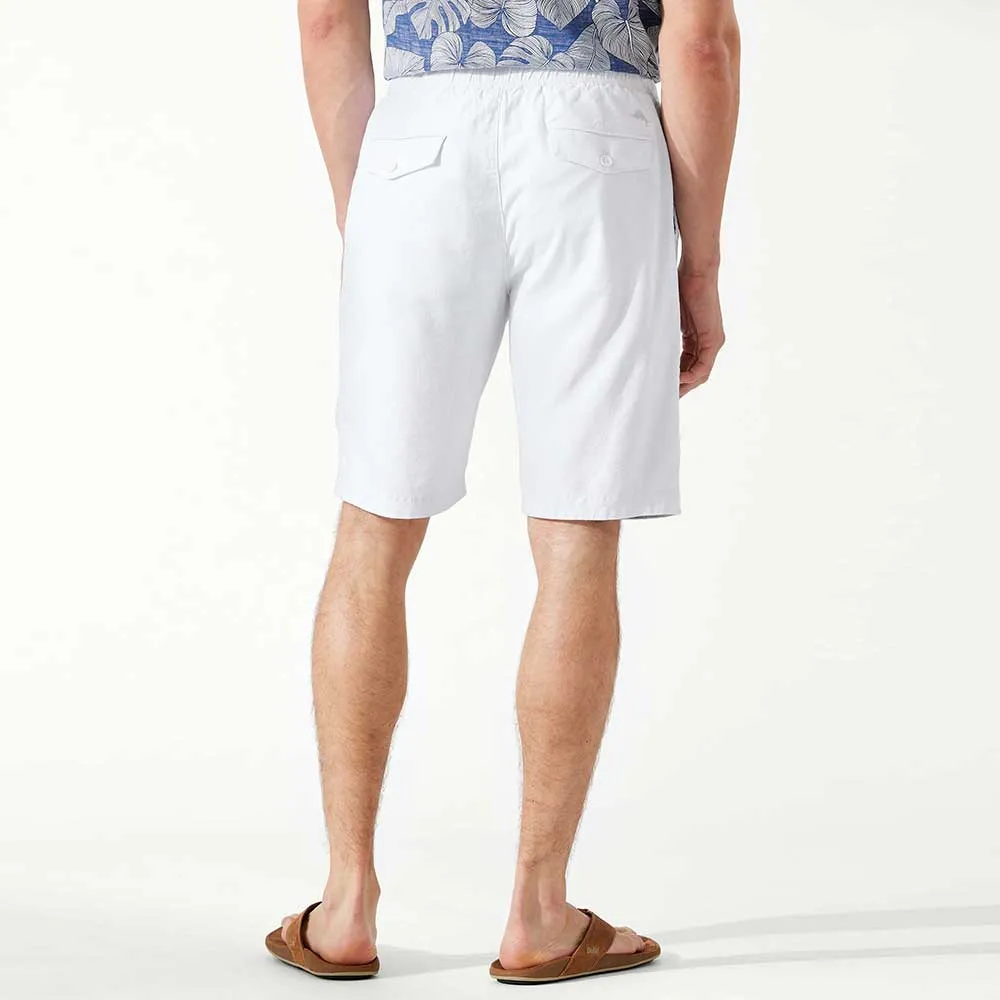Tommy Bahama 10-Inch Linen In Paradise Shorts - White Mens Tommy Bahama