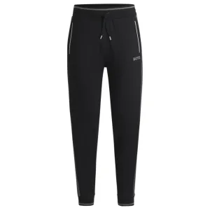 Tracksuit bottoms with contrast piping